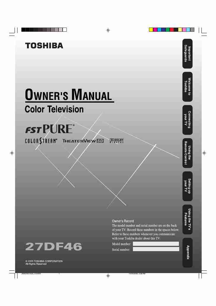 Toshiba CRT Television 27DF46-page_pdf
